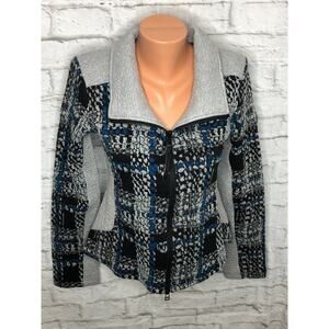 Tonia Debellis Ruby Jacket Women’s Grey Multicolor Size Small